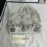 Distressed Ripped Knit Hat