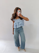 Sweet Bloom Top (Blue)