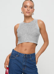 Crallie Knit Top Grey