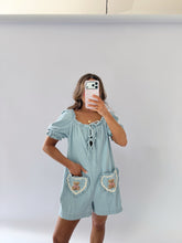 Denim Teddy Bear Romper🧸