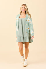 Vera Sage Mini Dress FINAL SALE