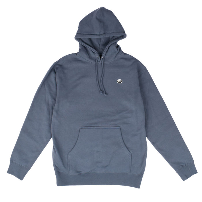 303 Boards - 303 Oval Hoodie (Storm Blue)