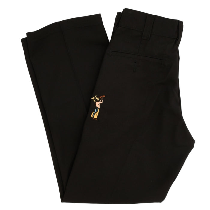 303 Boards - 303 X Paky Wild Frontier X Dickies Skateboarding Regular Fit Double Knee Pants (Black) *SALE