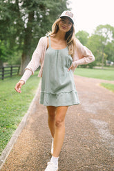 Vera Sage Mini Dress FINAL SALE
