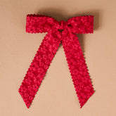 Be Mine Red Hair Bow Barette