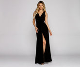 Blythe Knot Front Formal Dress