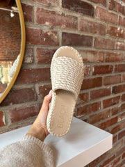 Cairo Woven Platform Sandal