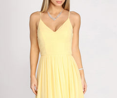 Polly Formal High Slit Dress