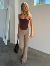 KITTIE PANT - TAUPE