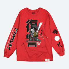 Afro Long Sleeve T-Shirt - Four Street