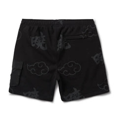 AKATSUKI OVERSIZED FLEECE SHORTS - Four Street
