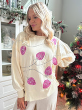 All Is Bright Cream Crew Neck