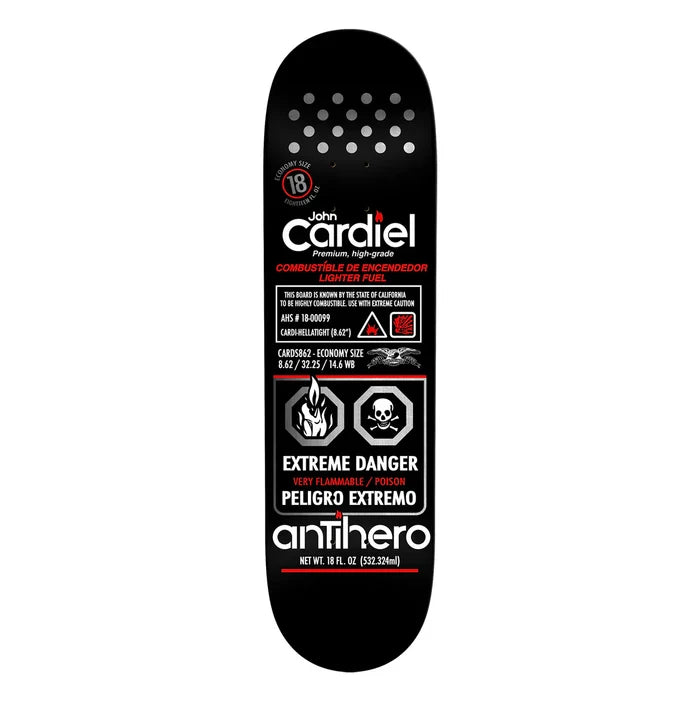 Anti Hero - John Cardiel Fueled Up Deck (8.62")