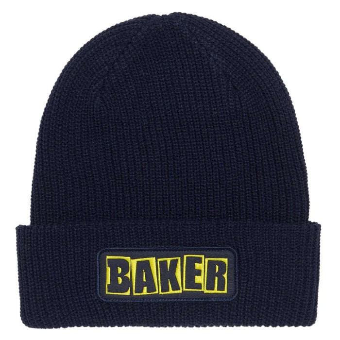 Baker - Brand Logo Beanie (Navy)
