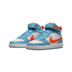 Nike Big Kids' Court Borough Mid 2 Shoes – HF4791-407