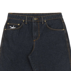 Blackzone Denim Shorts in Black - Four Street