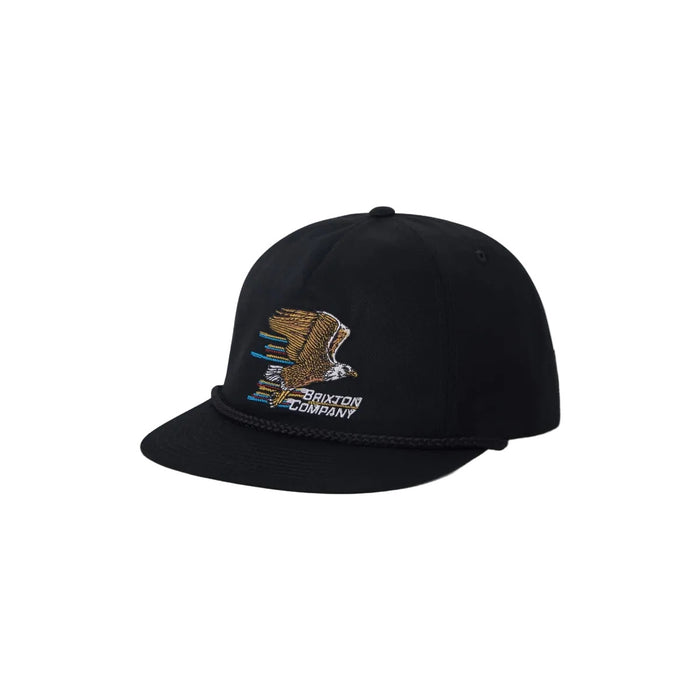 Brixton - Free Snapback Hat (Black)
