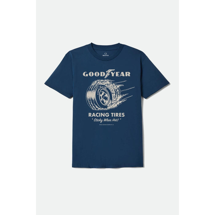 Brixton - Goodyear Cheater Slick Shirt (Navy) *SALE