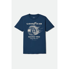 Brixton - Goodyear Cheater Slick Shirt (Navy) *SALE