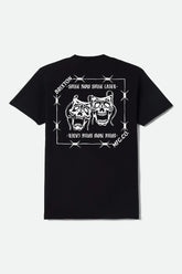 Brixton - Smile Always Shirt (Black Worn Wash)