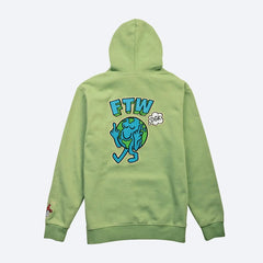 Chaos Embroidered Hooded Fleece - Four Street