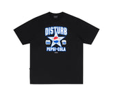 Cola Star Tee in Black - Four Street