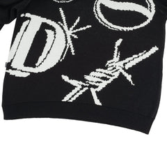 Fusion Sweater in Black - Four Street