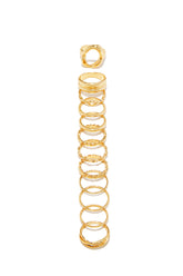 Loretta 12 Piece Ring Set - Gold