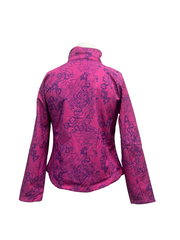 GP Jacket Women's Pink and Blue Flowers