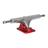 Independent - Stage 4 Hollow Bar Silver/Ano Red Trucks (Multiple Sizes)