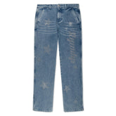 Kawaii Nerm Womens Wide Leg Pants (Medium Wash) - Calça - Four Street