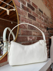 Kora Bone Leather Shoulder Bag