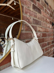 Kora Bone Leather Shoulder Bag