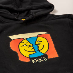 Krooked - Moon Smile Hoodie (Black) *SALE