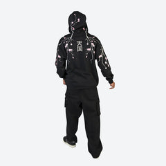 Life Embroidered Hooded Fleece - Four Street