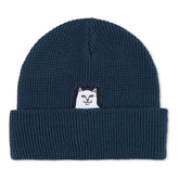 Lord Nermal Waffle Knit Beanie (Navy) - Four Street