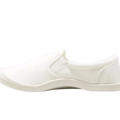 Mad Love Women’s Kasandra Slip-On Canvas White Shoes