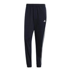 Adidas Men’s Essentials Tapered 3-Stripes Track Pants Navy – H46106