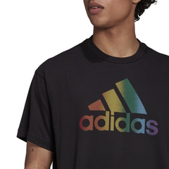 Adidas Men's Pride Logo Graphic Tee (Gender Neutral) – JW2052