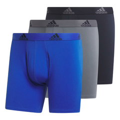 Adidas Men's Stretch Cotton 3-Pack Boxer Briefs - IR0831