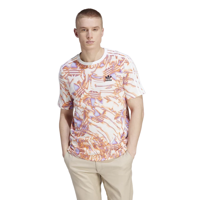 Adidas Originals Men's 3S All Over Print T-Shirt IL5008