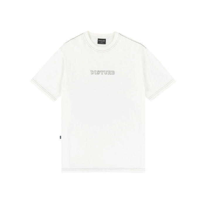 Outline Logo T-Shirt in Off-White - Four Street