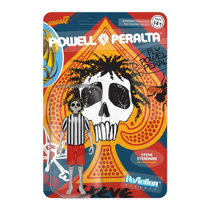 Powell - Powell-Peralta x Super7 ReAction Figures Wave 1 (Steve Steadham) *SALE