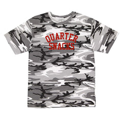 Quarter Snacks - Camo Arch Shirt (Black/White) *SALE