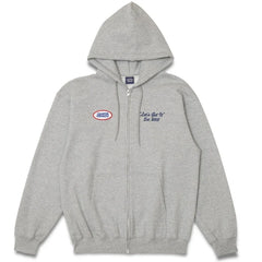 Quarter Snacks - Lets Get It Zip-Up Hoodie (Gray)