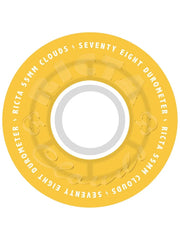 Ricta - Clouds Transparent Citrus White 78a Wheels (55mm)