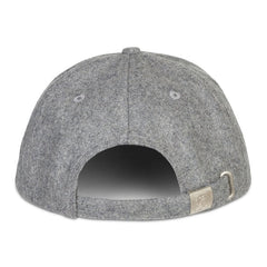 RIPNLIT 6 Panel Wool Strapback (Charcoal) - Four Street