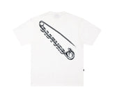 Safety Pin T-Shirt In Off-White - Four Street
