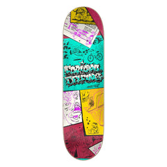 Santa Cruz - Fabiano Delfino Scribble Feelbase Deck (8.25")