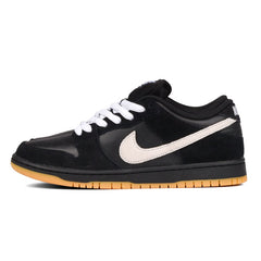 Nike SB - Dunk Low Pro (Black/White-Black-Gum Light Brown)
